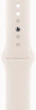 Смарт-годинник Apple Watch Series 10 GPS + Cellular 42mm Gold Titanium Case with Starlight Sport Band - M/L (MX073QH/A) - зображення 3