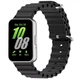 Силиконовый ремешок Primo Ocean для смарт-часов Samsung Galaxy Fit 3 (SM-R390) - Black - изображение 3