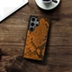 Накладка SkinBacker Mini Python Scales для Samsung Galaxy S24 Ultra Коричневый (79545) - изображение 4