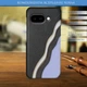 Кожаная накладка Stenk Cover для Google Pixel 9a Чёрный (79336) - изображение 4