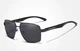 Чоловічі поляризаційні сонцезахисні окуляри KINGSEVEN N7719 Black Gray - зображення 3