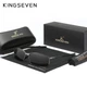 Мужские поляризационные солнцезащитные очки KINGSEVEN 7501 Gun Gray - изображение 1