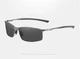 Мужские поляризационные солнцезащитные очки KINGSEVEN 7501 Gun Gray - изображение 3