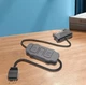 Контролер / перехідник 5V 3PIN ARGB до SATA подовжувач для корпусних вентиляторів комп'ютера / світлодіодних стрічок, чорний (109631294) - зображення 5