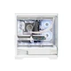 Корпус ALmordor qx25m lcd White, без бп, MicroATX/Mini itx, 1xUSB-С, 2xUSB-A 3.0, макс. cpu - 160 мм/vga - 410 мм/psu - 180 мм, скляні ліва та лицьова панелі, LCD-екран 6.2" (alqx25mwh_lcd) - зображення 1