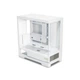 Корпус ALmordor qx25m lcd White, без бп, MicroATX/Mini itx, 1xUSB-С, 2xUSB-A 3.0, макс. cpu - 160 мм/vga - 410 мм/psu - 180 мм, скляні ліва та лицьова панелі, LCD-екран 6.2" (alqx25mwh_lcd) - зображення 5