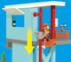 Zestaw zabawek dla dzieci Playmobil Wieża ratownicza i plażowy samochód buggy (71903) (4008789719034) - obraz 4