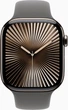 Смарт-часы Apple Watch Series 10 GPS + Cellular 46mm Natural Titanium Case with Stone Grey Sport Band - S/M (MWY93QH/A) - изображение 2