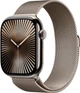 Смарт-часы Apple Watch Series 10 GPS + Cellular 46mm Natural Titanium Case with Natural Milanese Loop - M/L (MWYC3QH/A) - изображение 1