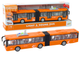Зчеплений автобус Lean Toys міський зі світлом і звуком 1:16 Помаранчевий (17995) (5905991008712) - зображення 2