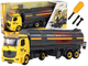 Cysterna Lean Toys DIY do skręcania i rozkręcania ze światłami i dźwiękiem Żółta (17198) (5905991000211) - obraz 2