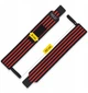Бинты для запястий (кистевые бинты) 4FIZJO Wrist Wraps Black/Red (P-5907739313003) - изображение 2