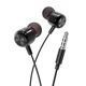 Навушники HOCO M87 String wiЧервоний earphones with with microphone Gloomy чорний - зображення 1