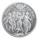 Монета Украина 10 гривен 2004 Серебро Proof Праздник Троицы (Ag 925, унция, 31.1 грамм) - изображение 2