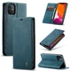 Чехол-книжка CaseMe из нубука для iPhone 12 mini Бирюзовый - изображение 2