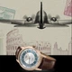 Чоловічий Класичний Швейцарський Механічний Наручні Часи AVIATOR V.3.32.2.272.4 - зображення 3