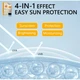 Сонцезахисний крем Disaar Intensive UV Sunblock Creme SPF 50 PA+++, 70 г - зображення 2