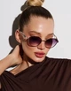 Тонированные очки для коррекции зрения Ralph в стиле Майбах +1.00 UV 400 - изображение 3