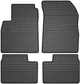 Комплект автомобільних килимків Frogum Basic El Toro для Nissan Micra IV K13 2010–2017 Чорний 4 шт (5907377540045) - зображення 1