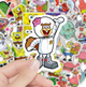 Набор наклеек Губка Боб Квадратные Брюки SpongeBob 50 штук стикерпак на авто телефон ноутбук самокат гаджеты (SVS) - изображение 4