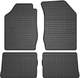 Dywaniki samochodowe Frogum Basic El Toro do Renault Clio II 1998–2005 / Renault Thalia I 1999–2008 / Renault Thalia II 2008–2012 Czarne 4 szt (5907377542391) - obraz 1