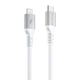 Кабель Proove ReGen Silicone Type-C to Lightning 27w (1m) white - зображення 1