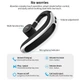 Bluetooth гарнітура музика Vaorlo K20 на 2 телефона - зображення 6