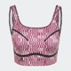Спортивний топ Adidas Stella McCartney Truepurpose printed crop top HG6881 violet/white S - изображение 1