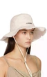 Панама с принтом Jacquemus Le Bob Artichaut Beige Белый - изображение 2