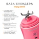 Портативный блендер ENJOY BLEND 63738399 розовый (коралловый) - изображение 5