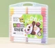 Фломастеры акриловые пигментные Water Color Pen 60 шт художественные маркеры для рисования с кейсом - изображение 1