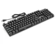 Клавіатура механічна ігрова з підсвічуванням iMICE Model GK-600 USB Wired Type-C, Eng/Укр/Рус, Black - зображення 5