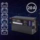 Inteligentna ładowarka Qoltec Monolith 24V 20A do akumulatora LiFePO4/AGM/GEL/SLA (5901878519531) - obraz 7