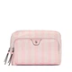 Косметичка рожева Victoria’s Secret Travel Makeup Pouch Heritage Stripe - зображення 1