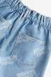 Шорти H&M 164см синій написи 25061147133 - зображення 2