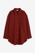 Сорочка H&M XS цегляна 3071122105 - зображення 1