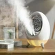Портативний вентилятор USB з водяним охолодженням, розпилювач, нічник Air Cooler 657, зволожувач - изображение 2