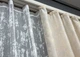Комплект штор VR-Textil Жаккард Мрамор 100х270 2шт и Тюль 300х270 1763ш-1400т Молочный с белым 71-021/1 - изображение 8