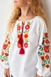 Вышиванка MEREZHKA для девочки Квіткова 140 - изображение 2