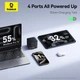 Зарядное устройство с быстрой зарядкой BASEUS Super GaN Desktop Charger Type-C 100W Черный (P10164001123-00) - изображение 8