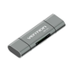 Кардридер Vention USB3.0 Multi-function Card Reader Gray Metal Type (CCHH0) - изображение 1