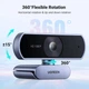 Веб-камера UGREEN CM678 1080P USB Full HD, шумоподавление, Plug and Play, автоматическая коррекция освещенности, для потоковой передачи Black (75326) - изображение 11