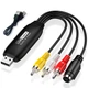 Карта захвата видео USB BauTech AV/S-Video RCA тюльпаны 1080P Чёрный (1015-892-00) - изображение 1