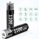 Аккумулятор BauTech перезаряжаемый AAA Li-Ion 1100 мВтч с Type-C Чёрный (1015-931-00) - изображение 6