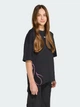 Детская футболка оверсайз для девочки Adidas Originals JX3881 128 см Black (4068811025571) - изображение 1