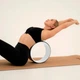 Колесо для йоги и фитнеса (йога кольцо) пробковое 32х13см OSPORT Fit Wheel Yoga (MS 4200) Белый - изображение 3