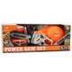 Игровой набор детская бензопила Power Saw на батарейках Cayee пила перчатки очки каска - изображение 4