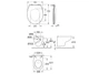 Чаша унітазу з кришкою GROHE BAU CERAMIC 39427000+39493000 - зображення 2