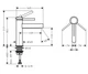 Смеситель с донным клапаном HANSGROHE FINORIS 76023000 - изображение 2