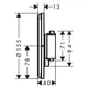 Термостат для душу HANSGROHE SHOWER SELECT COMFORT S 15562670 - зображення 2